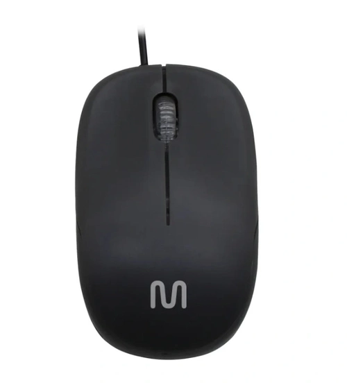Mouse Óptico Classic Usb Mf200 1200dpi Preto -  Mo255