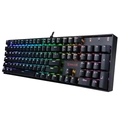 Teclado Mecânico Gamer Redragon Mitra RGB Switch Outemu Brown ABNT2 Preto - K551RGB-1