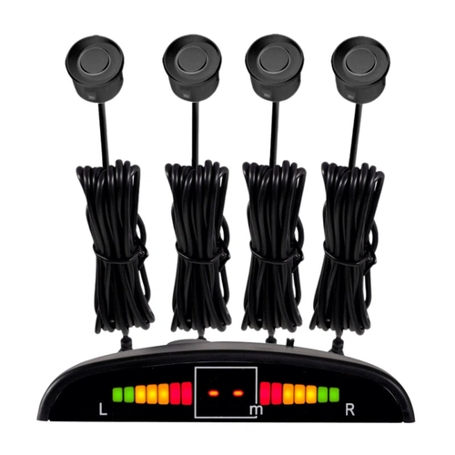 Sensor De Estacionamento Roadstar Rs304br - Preto Fosco