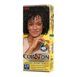 Tintura Creme Cor & Ton Preto 2.0 - Cor e Ton