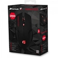 Mouse Gamer Spider Tarantula Preto e vermelho Fortrek - Om-702