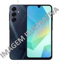 Smartphone Samsung A16 Enterprise Edition 5g 4gb 128gb Azul Escuro - Sm-a166mzkrleb
