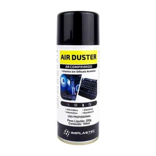 Air Duster Pro Ar Comprimido Removedor de Pó 230g/400ml