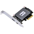 Placa Usb Vinik Com Usb 3.0 + Usb-c Tipo-c Pci-e X4 Com Low Profile - Pu30c31-lp