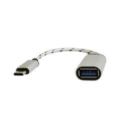 Cabo Otg Evus C-075 Tipo C X Usb 3.0 15Cm