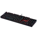 Teclado Mecânico Redragon Mitra Single Color, Com Fio, ABNT2, Switch Vermelho, Preto - K551-1 (PT-RED)