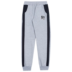 Calça Moletom Peluciado NY Mescla Randa Mundu - Masculina