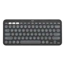 Teclado Logitech Pebble Keys 2 K380s Sem Fio Grafite - 920-011789