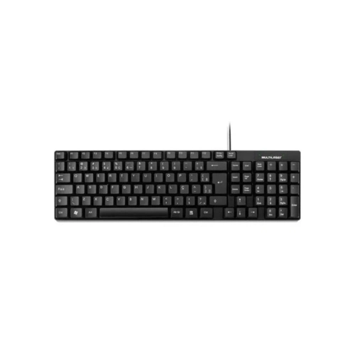 Teclado Usb Slim Laser Tc193 Preto Multilaser