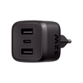 Carregador Ultra Rapido 32w C/ 3 Portas Usb (2 Usb-a + 1 Usb-c) Gan Ec12 - 4820192