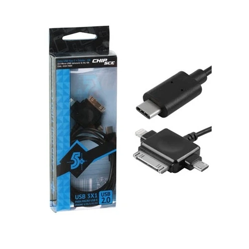Adaptador Type-c P/ Micro Usb / Iphone / Iphone 4