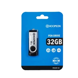 Pen Drive 32gb Pen00132 Preto  Hoopson