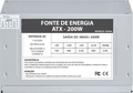 Fonte Atx 200w Vkoem Caixa Colmeia Com 10 Unidades