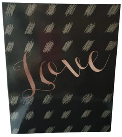 Álbum 10X15 P/200F. Love WB-46200-583 folhas branca transparente
