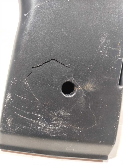 Moldura coluna direção chave seta Fiat uno 1.0 2013 (ID:1431)