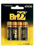 Pilha AA BR55 c/4 unidades. Alcalina