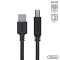 Cabo Usb-a 3.0 x Usb-b 3.0 Pcyes 3 Metros - Puabm3-3