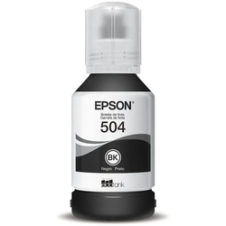 Refil De Tinta Epson T504 7.5k Preto - T504122-br