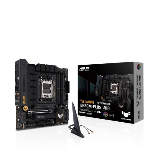 Placa Mãe Asus TUF Gaming B650M-Plus, WI-FI, AM5, DDR5, mATX - 90MB1BF0-M0EAY0