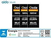 Oda585-36v-mhd 585w 144 Cel. n Type Bifacial 22,6% Eficiencia