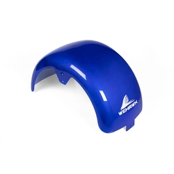 Paralama Traseiro Para Scooter Eletrica Hawk X7/x8 Blue