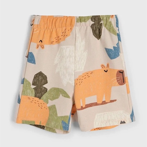 Shorts Estampado Capivara Hering - Masculino
