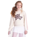 Blusa Moletom Girl Gang Linho Randa Mundu - Feminina