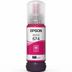Garrafa para Ecotank Magenta, T574, T574320, Epson