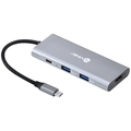 Hub Usb Tipo c / Type c  7 Em 1 C/ 3x Usb 3.0 + Leitor de Cartão Sd/tf + Hdmi + Tipo c - Hc-7