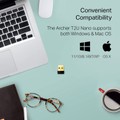 Adaptador Wireless USB TP-Link Archer T2U Nano AC600