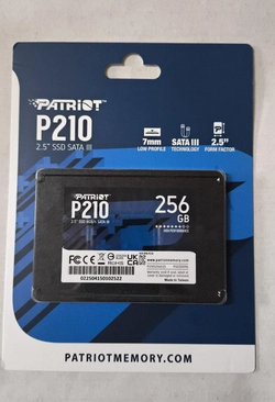 Hd Ssd 2,5 sata3 256gb 6Gb/s P210 - Patriot