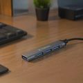 Hub 4 portas Usb-a Fortrek Da41