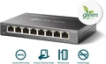 Switch 8 Portas Tp-link Easy Smart 10/100/1000mbps - Tl-sg108e