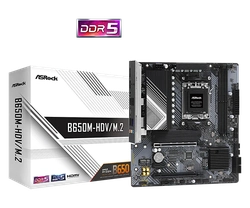Placa Mãe AM5 Asrock B650M HDV/M.2 AMD DDR5