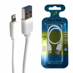 El/dados Usb 3.0 P/ Iphone 0.30cm (blister) Mod. Xc-cd-71
