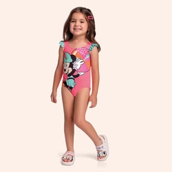 Maiô Minnie Fakini Feminino - Rosa