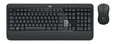 Kit Teclado e Mouse Logitech MK540, Advanced, Multimídia, Tecnologia Unifying, ABNT2, Cinza, Sem Fio - 920-008674