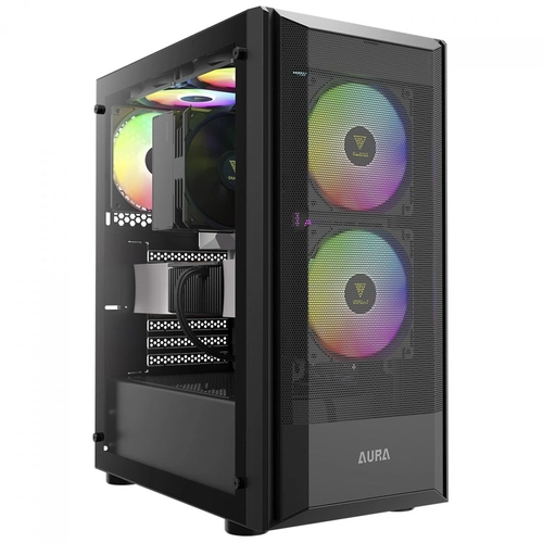 Gabinete Gamdias Aura GC6 ARGB Preto