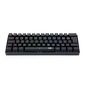 Teclado Mecânico Gamer Redragon Dragonborn Black RGB Switch Red - K630RGB-1 Pt-Red