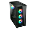 Gabinete Gamer Cougar DUOFACE PRO RGB, Vidro Temperado, E-ATX, 4x Fans ARGB, Preto, 385AD10.0001