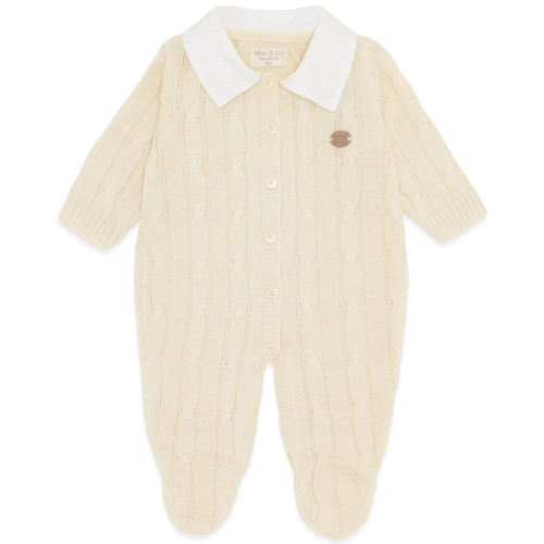 Macacão Manga Longa Chantilly Gola Bordada - Masculino