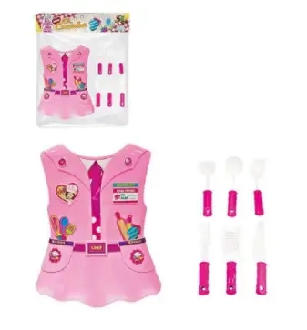 Colete Kit Cozinha Infantil Com 6 Acessorios
