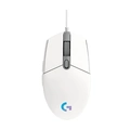 Mouse Gamer Logitech G203 Lightsync RGB 8000Dpi Branco