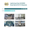 Access Point Tp-link Wi-fi 6 Montavel Em Teto Dual Band 2.4/5ghz Ax3000 - Eap650