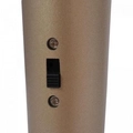 Microfone de Mão Dinâmico Leson Champanhe - Ls58