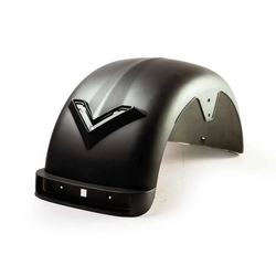 Paralama Traseiro Para Scooter Eletrica Chopper Off Road Cinza