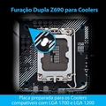Placa Mãe LGA 1700 Asus Prime Z690m-plus D4 Ddr4