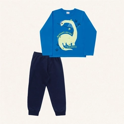 Conjunto Camiseta e Calça Dinossaurs Are Our Friends Fakini - Masculino