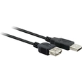 Cabo Extensor Fortrek, USB 2.0 A Macho x A Femea, 1,8m - USM101