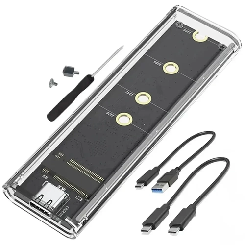 Case Externo F3 Para SSD M.2 Nvme Usb-c Tipo-c para USB 3.0 Preto - Cs-adpt-ngff/nvme 402